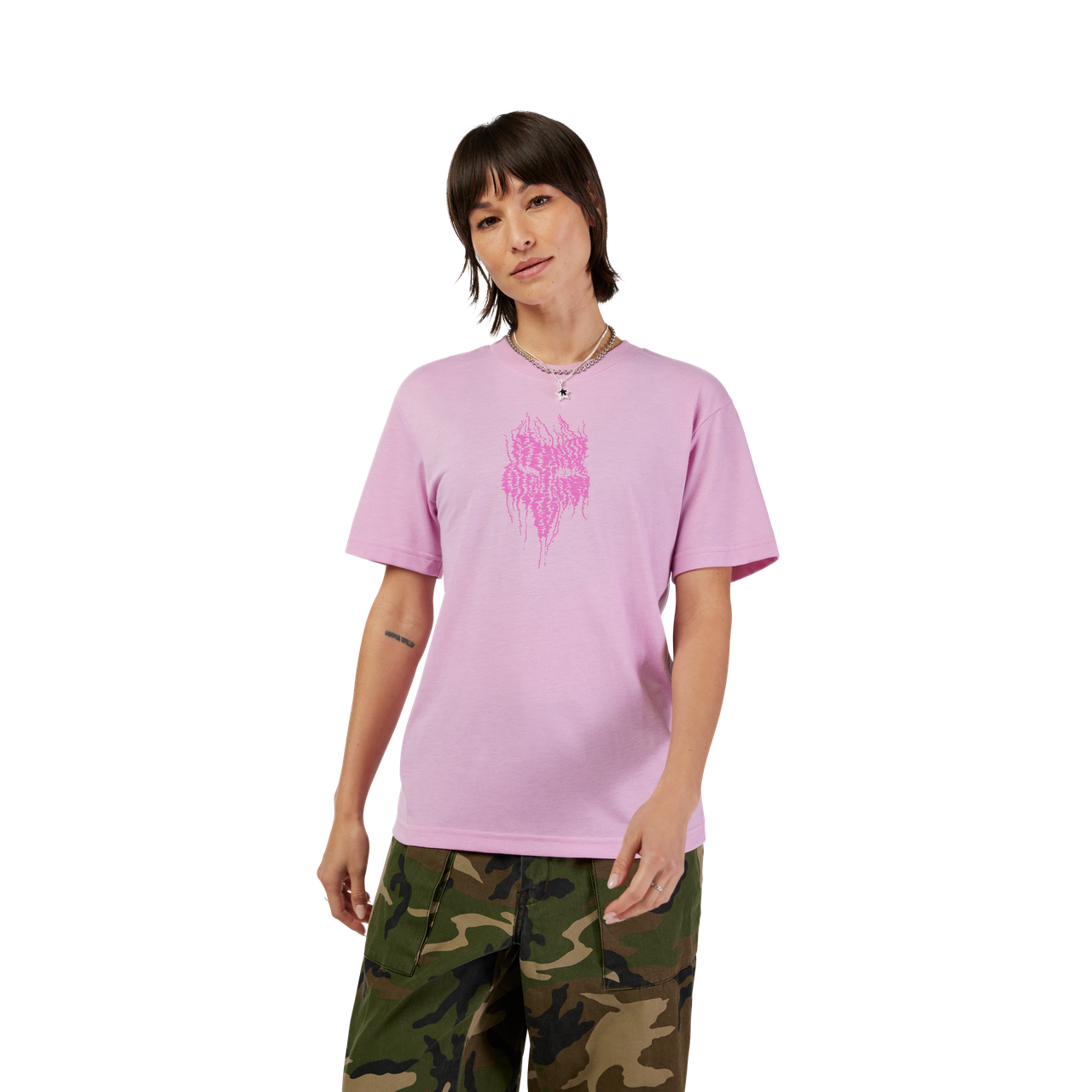 Women's Bark Short Sleeve Tech Tee - Purple Haze
