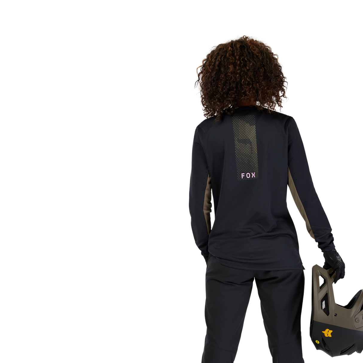 Women's Defend Long Sleeve Jersey Park - Black