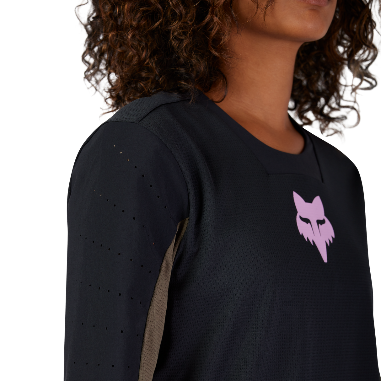 Women's Defend Long Sleeve Jersey Park - Black