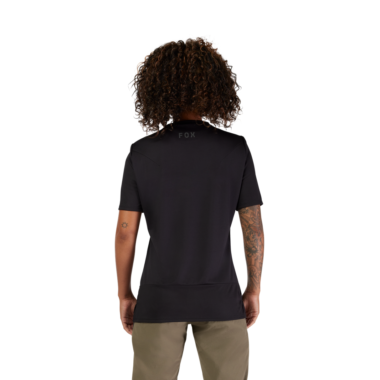 Women's Ranger Short Sleeve Jersey Fox Head - Black