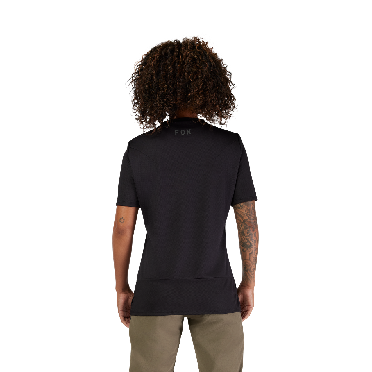 Women's Ranger Short Sleeve Jersey Fox Head - Black