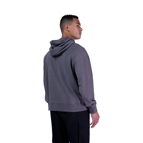 Wordmark Oversized Fleece Po - Pewter