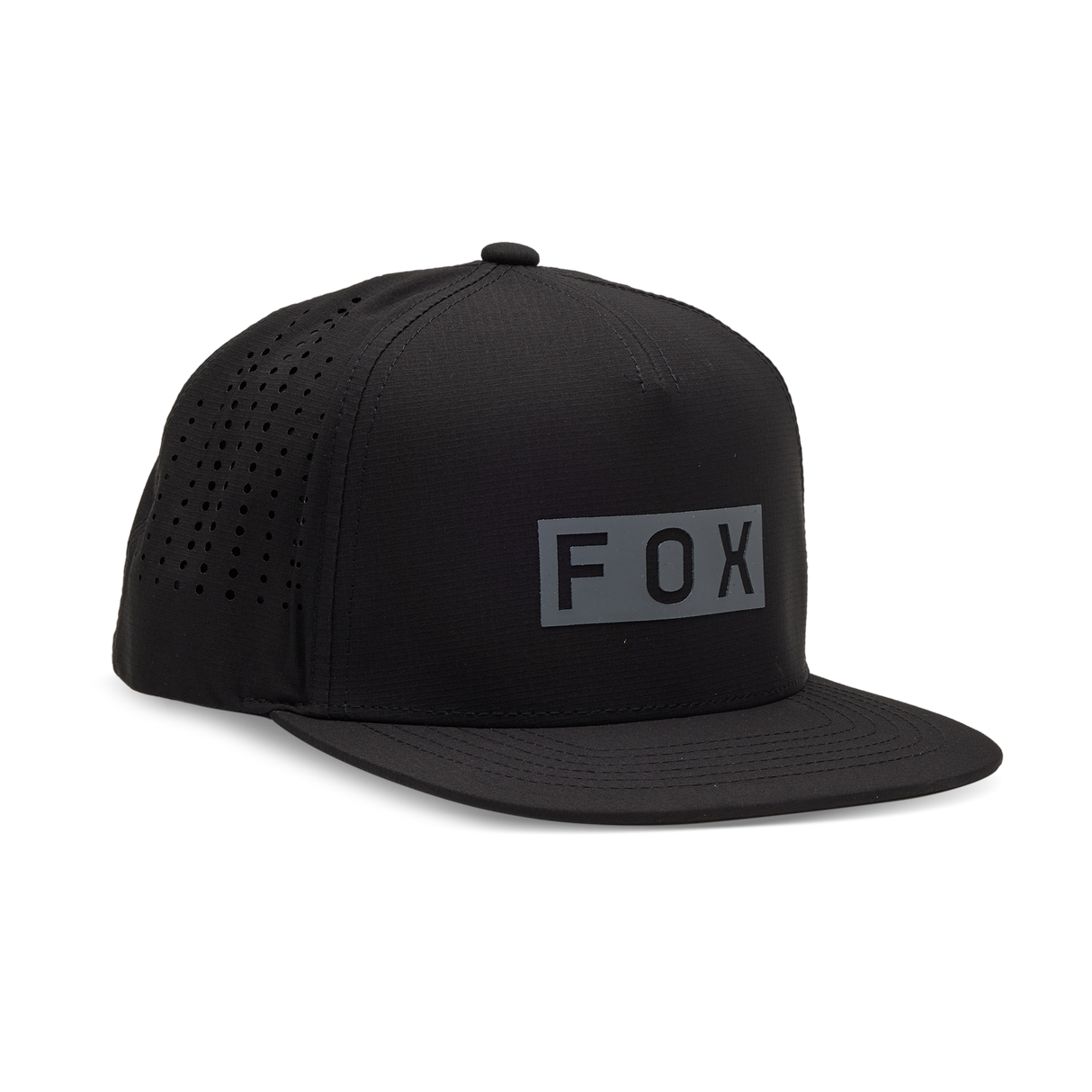 Wordmark Tech Snapback Hat - Black
