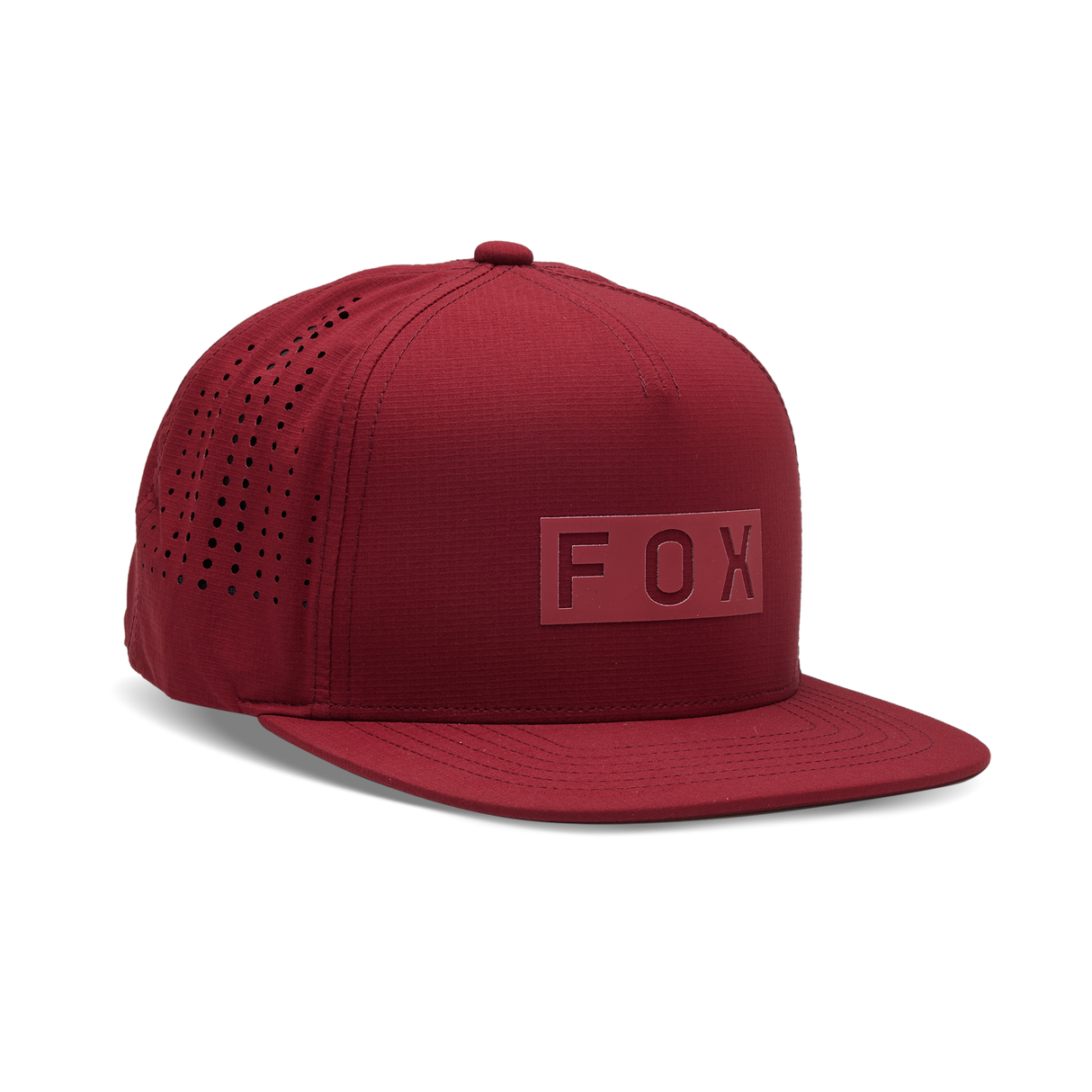 Wordmark Tech Snapback Hat - Scarlet