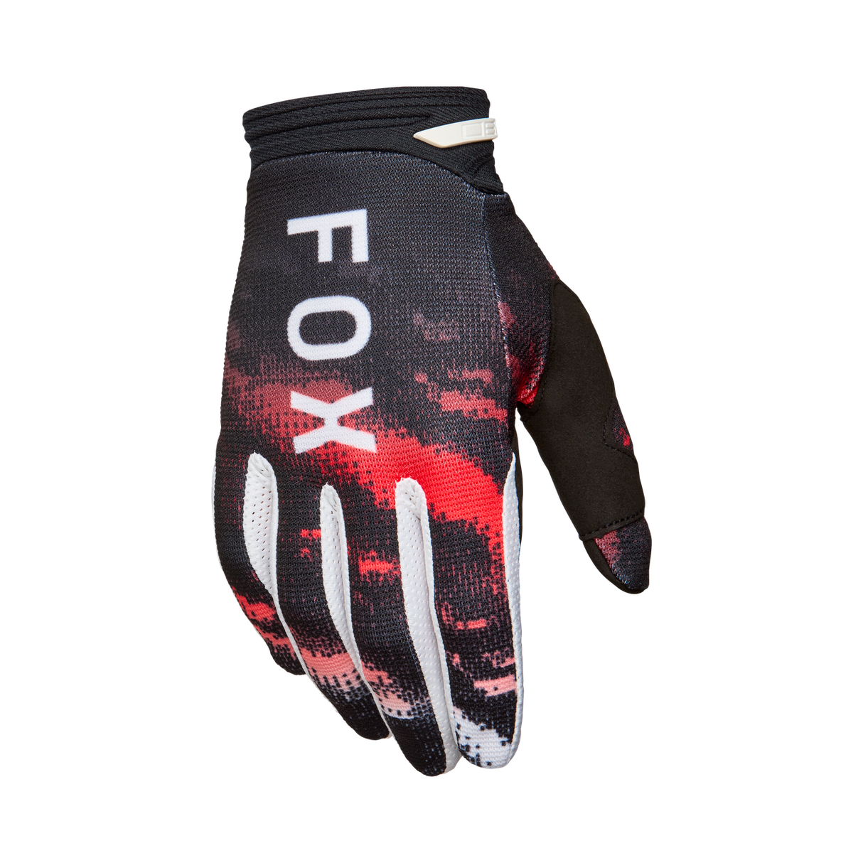 180 Kairos Handschuh - White/Fluorescent Red