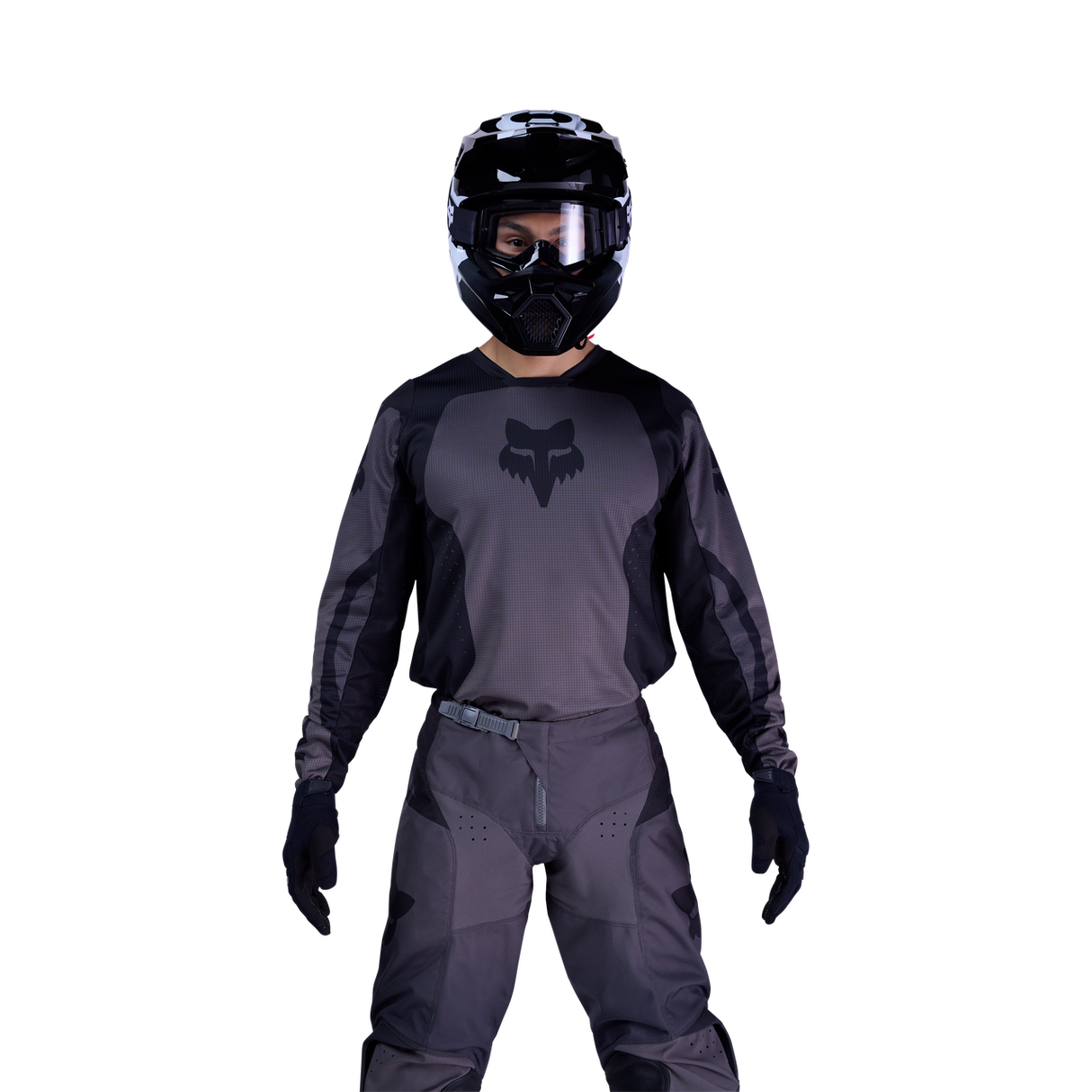 180 Shield Jersey - Extd Sizes - Black Fox Racing