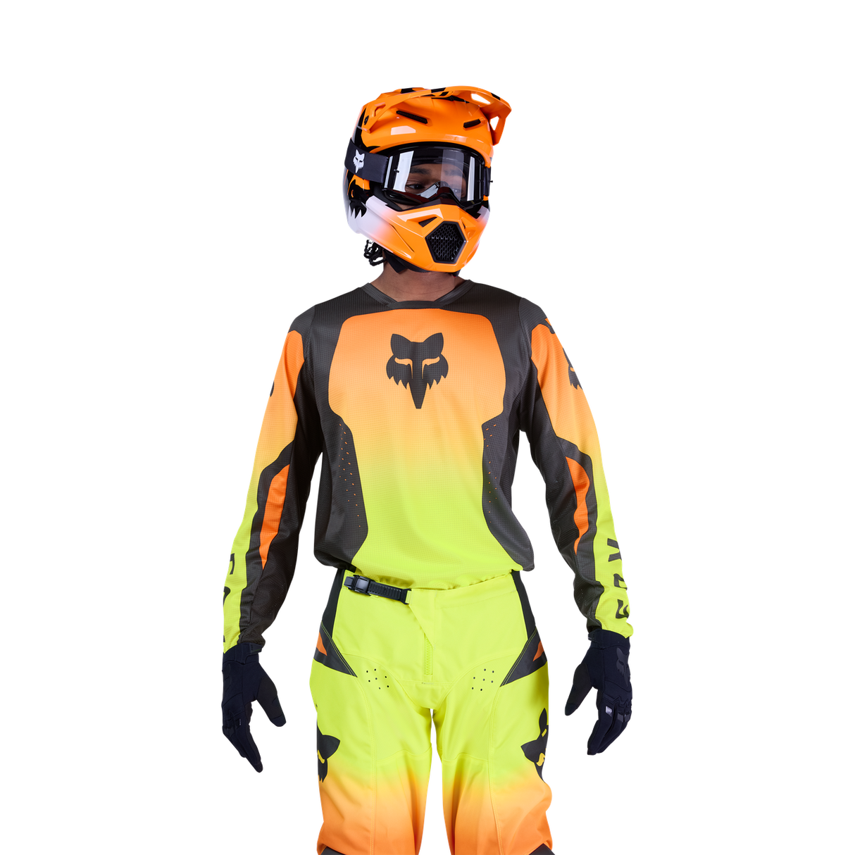 180 Shield Jersey - Fluorescent Yellow