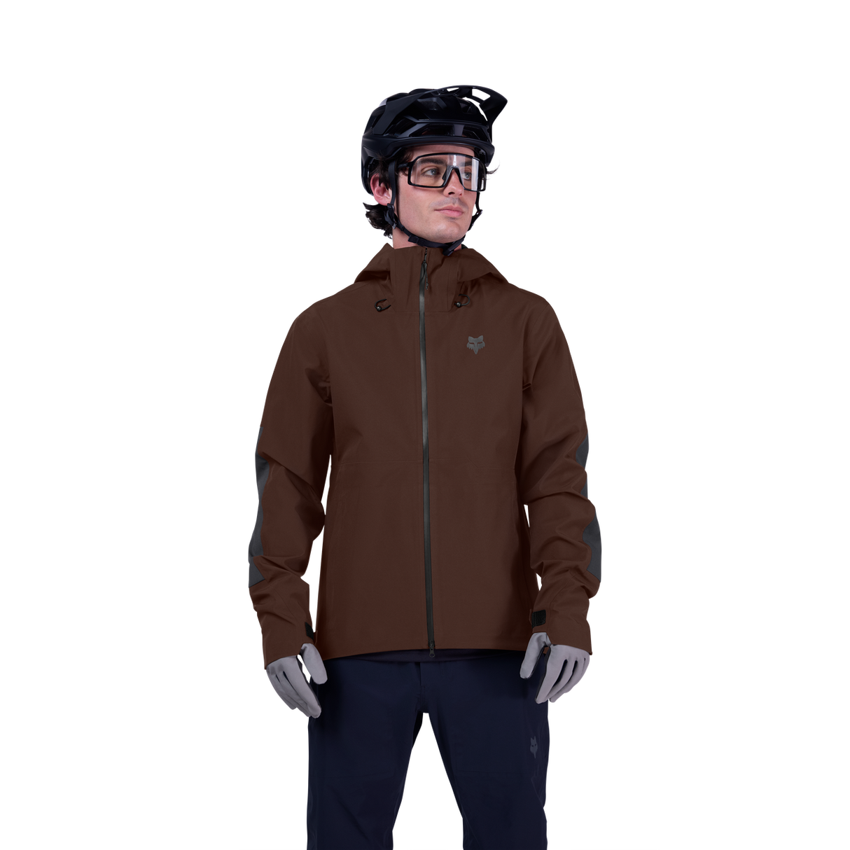 Defend 3L Regenjacke - Cocoa