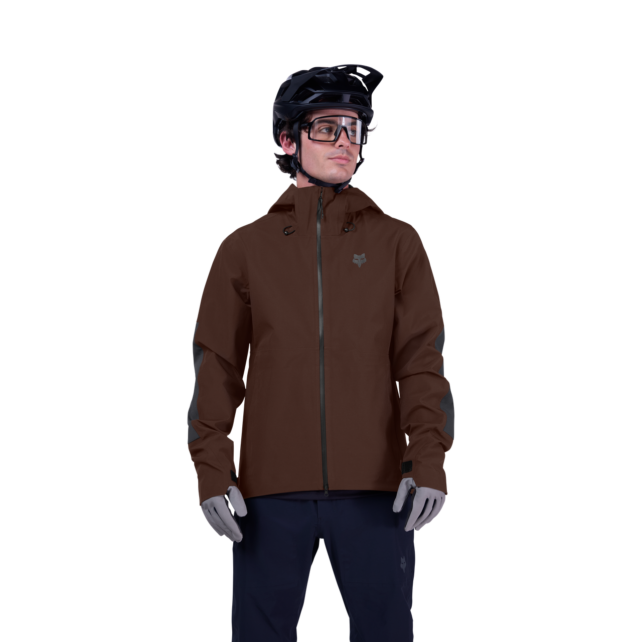 Defend 3L Regenjacke - Cocoa