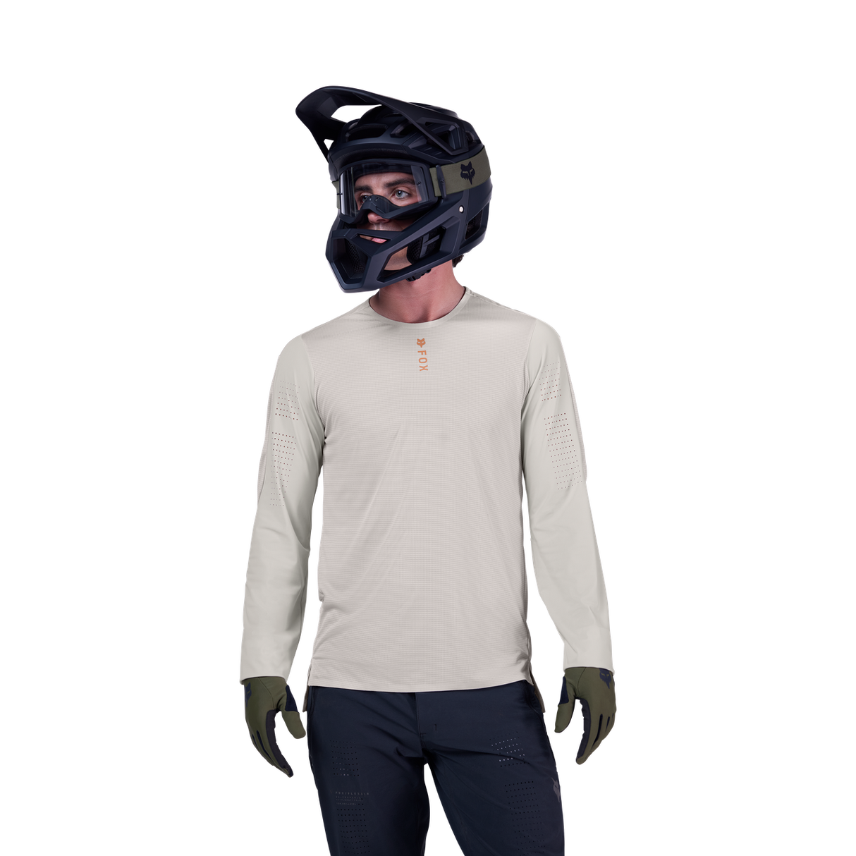 Flexair Pro Long Sleeve Jersey - Vintage White