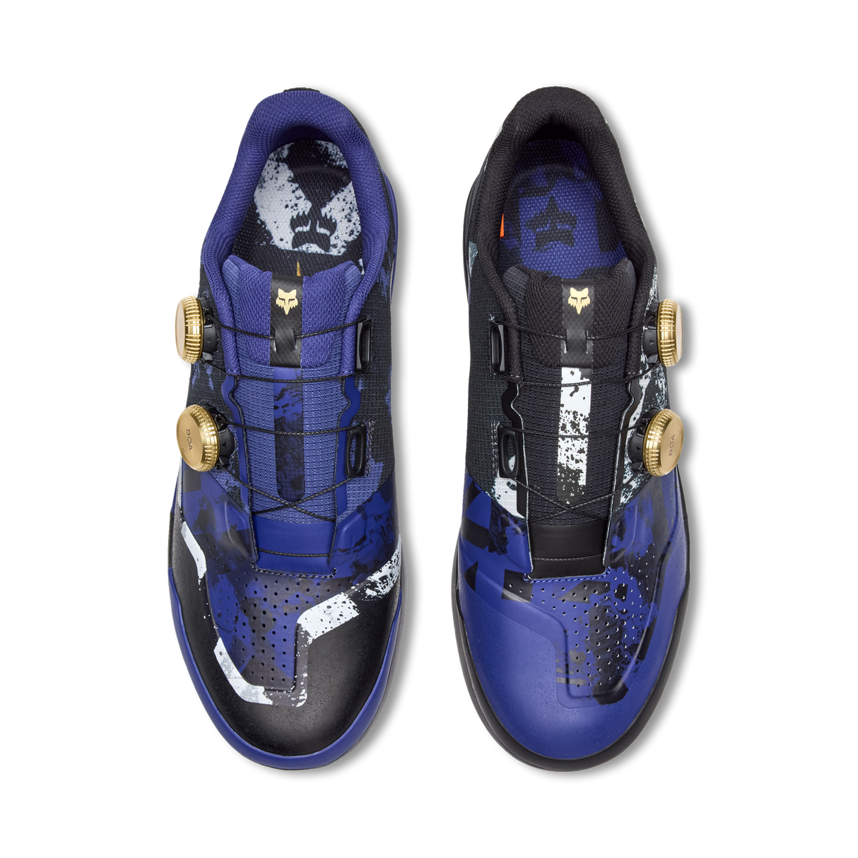 Fox Union Boa Flat Pedal Schuh - Goldstone Limited Edition - Purple