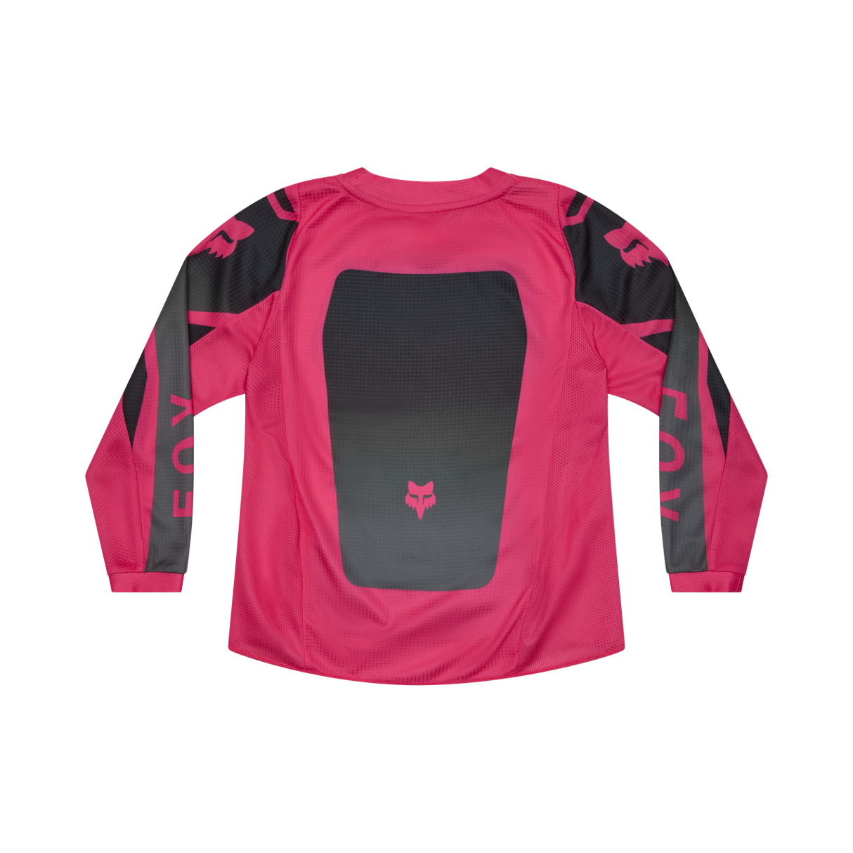 Kids Girls 180 Shield Jersey - Black/Pink Fox Racing