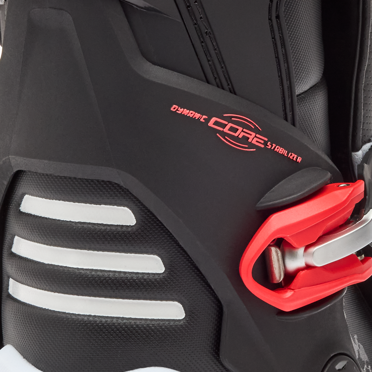 Motion Boot - White/Fluorescent Red