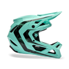 Rampage Kairos Fullface Helm, CE/CPSC - Turquoise
