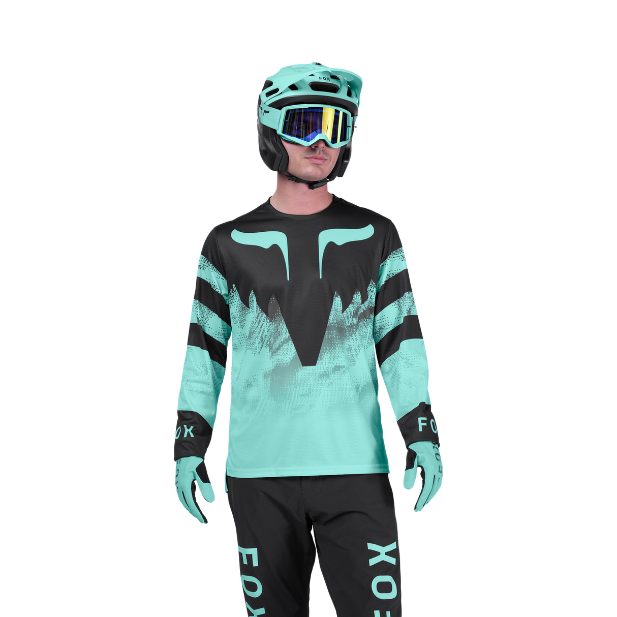 Ranger Long Sleeve Jersey Kairos - Turquoise