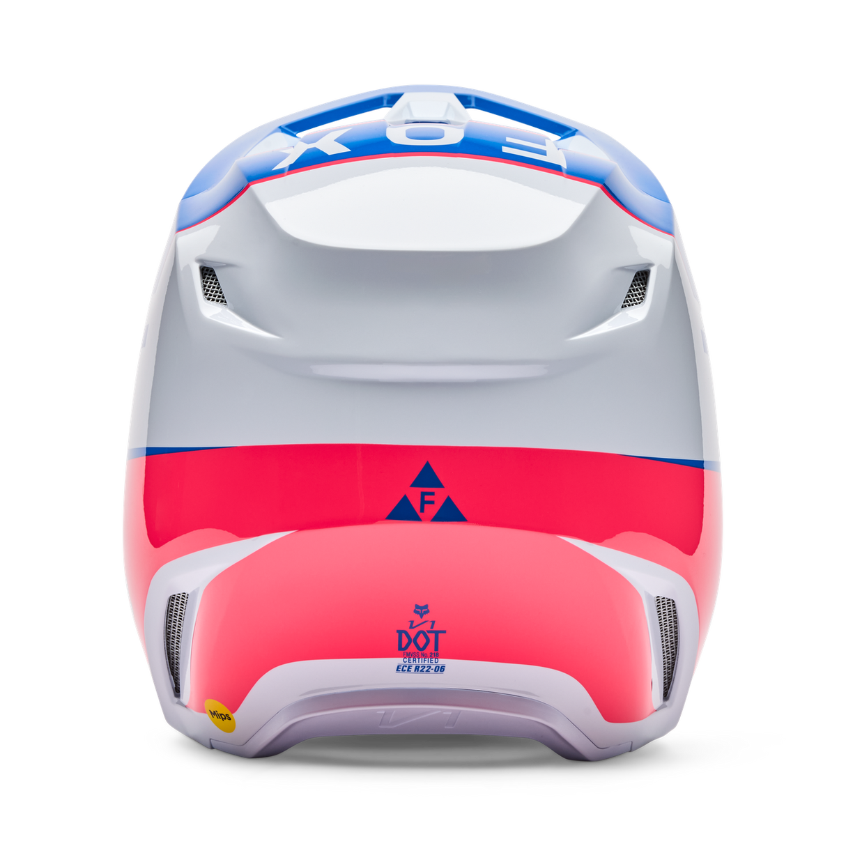 V1 Collect Fullface Helm - Blue/Pink