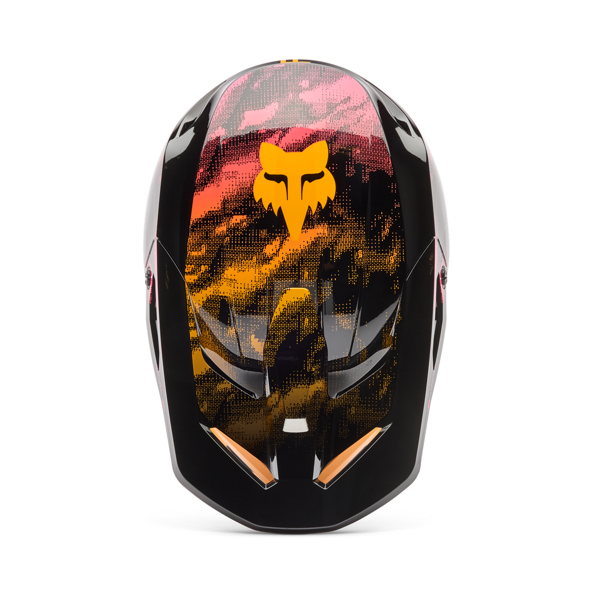 V1 Kairos Fullface Helm - Tangerine