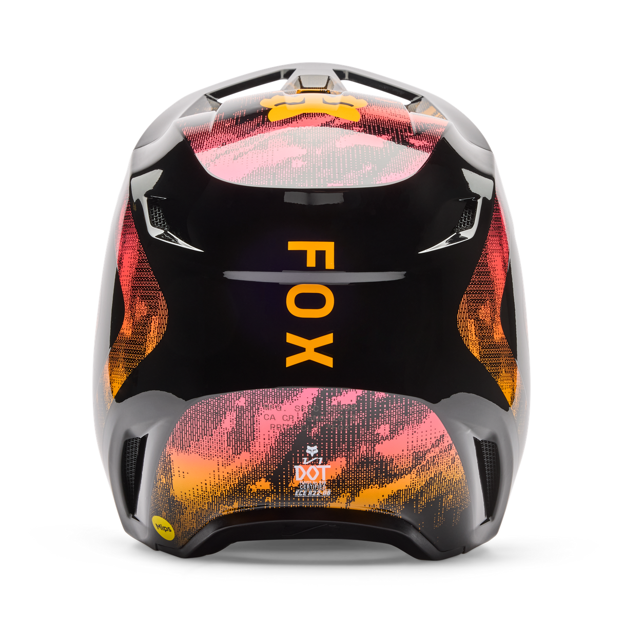 V1 Kairos Fullface Helm - Tangerine