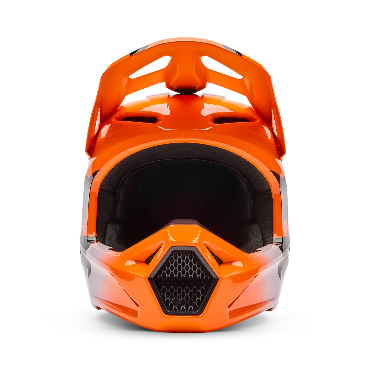 V1 Shield Fullface Helm - Fluorescent Orange