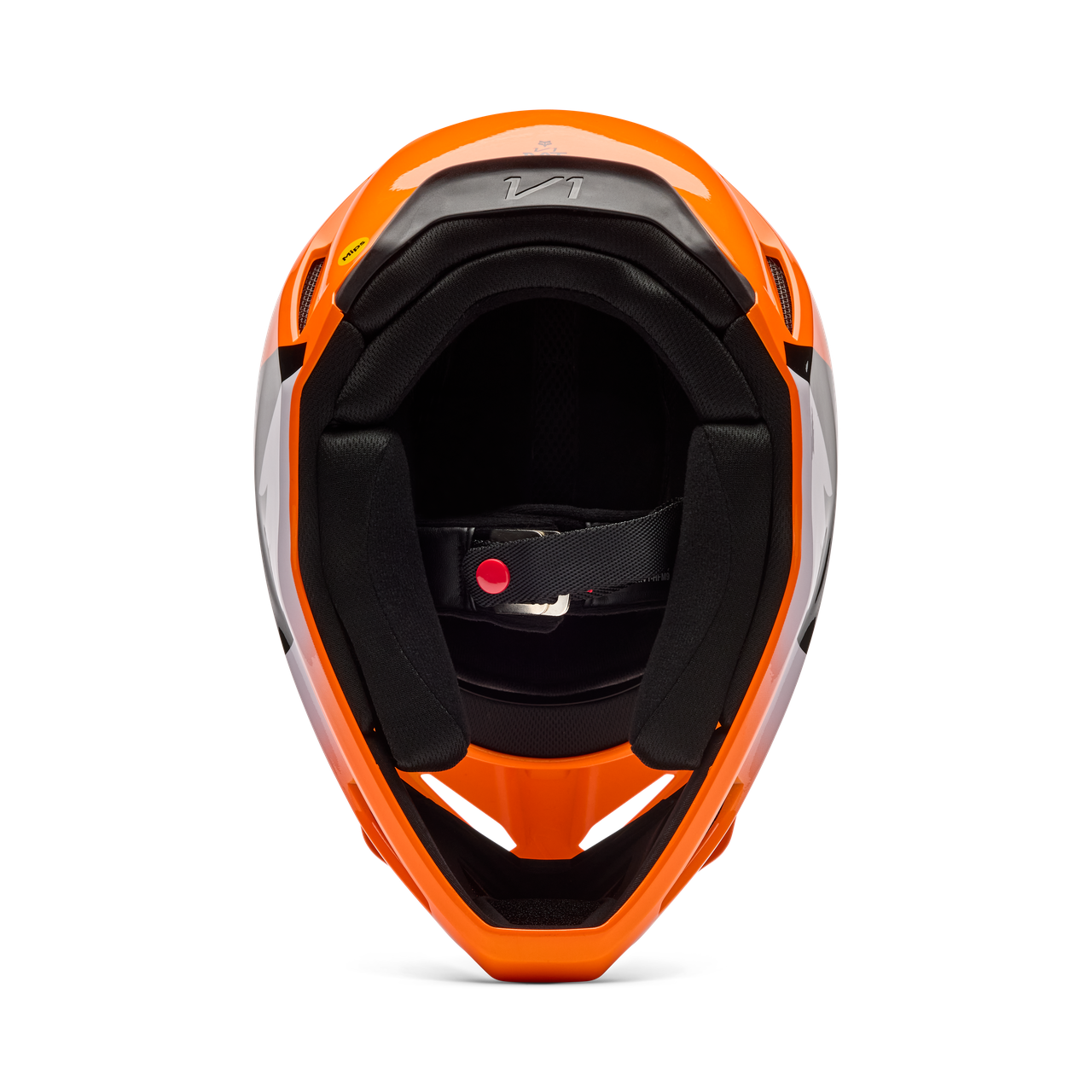 V1 Shield Fullface Helm - Fluorescent Orange