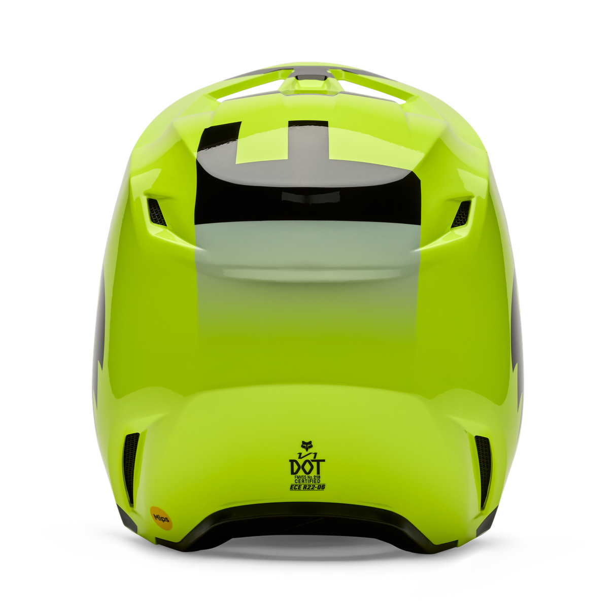 V1 Shield Fullface Helm - Fluorescent Yellow