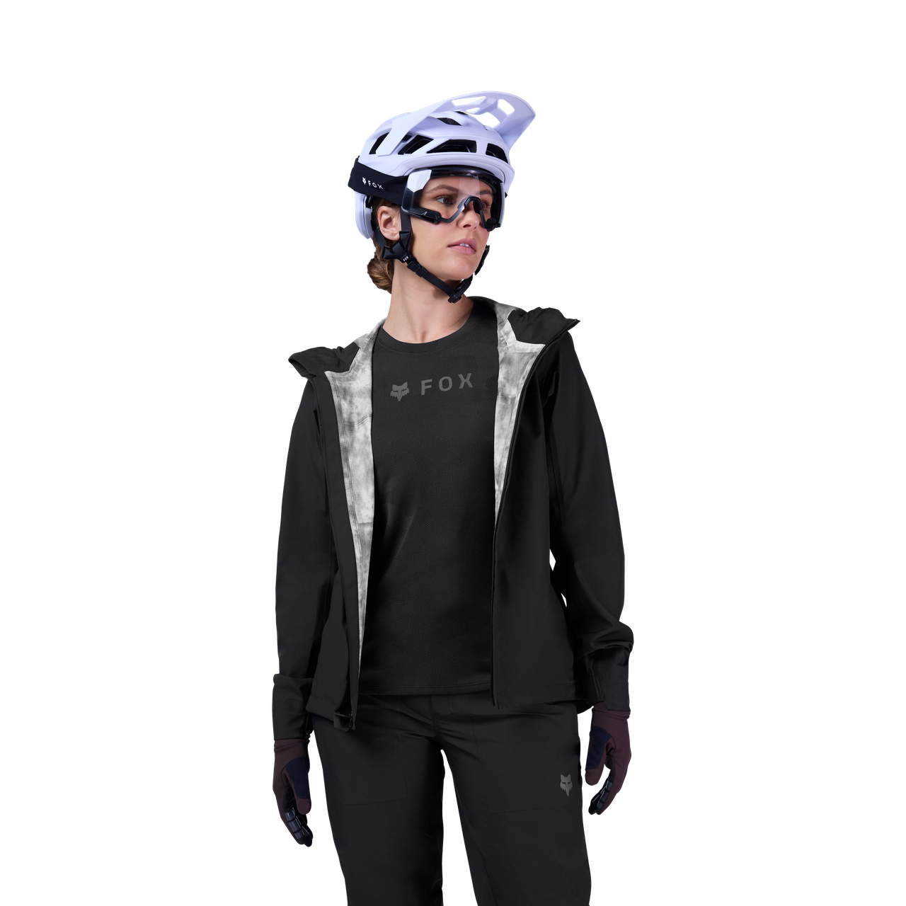 Womens Ranger Regenjacke - Black