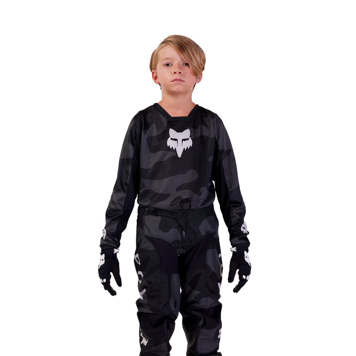 Youth 180 Bnkr Jersey - Black Camo