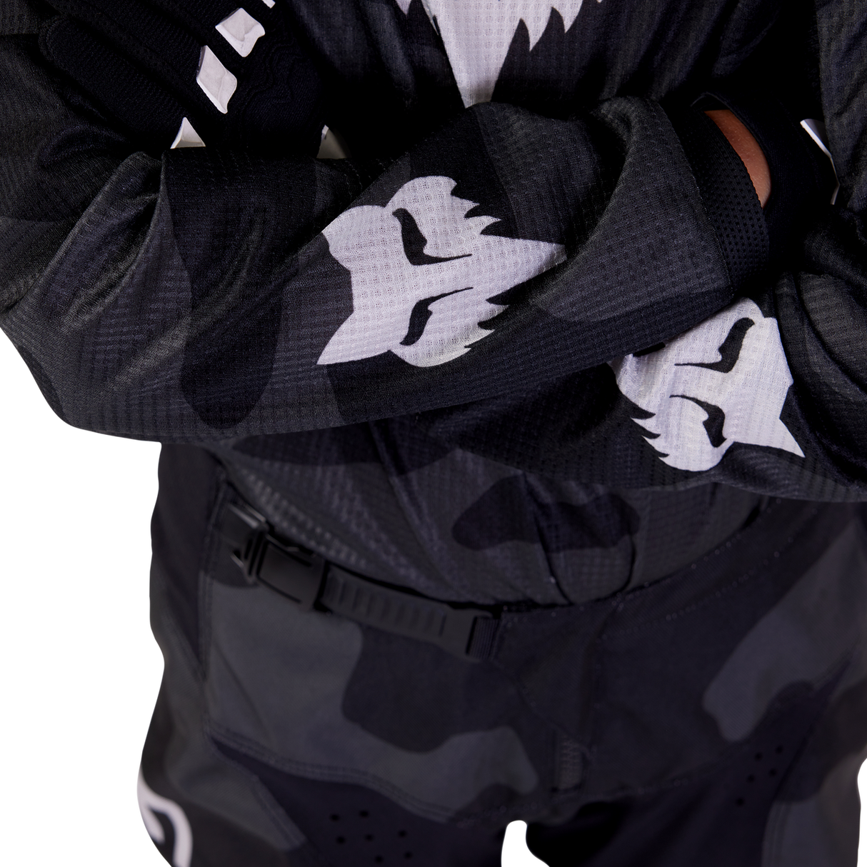 Youth 180 Bnkr Jersey - Black Camo