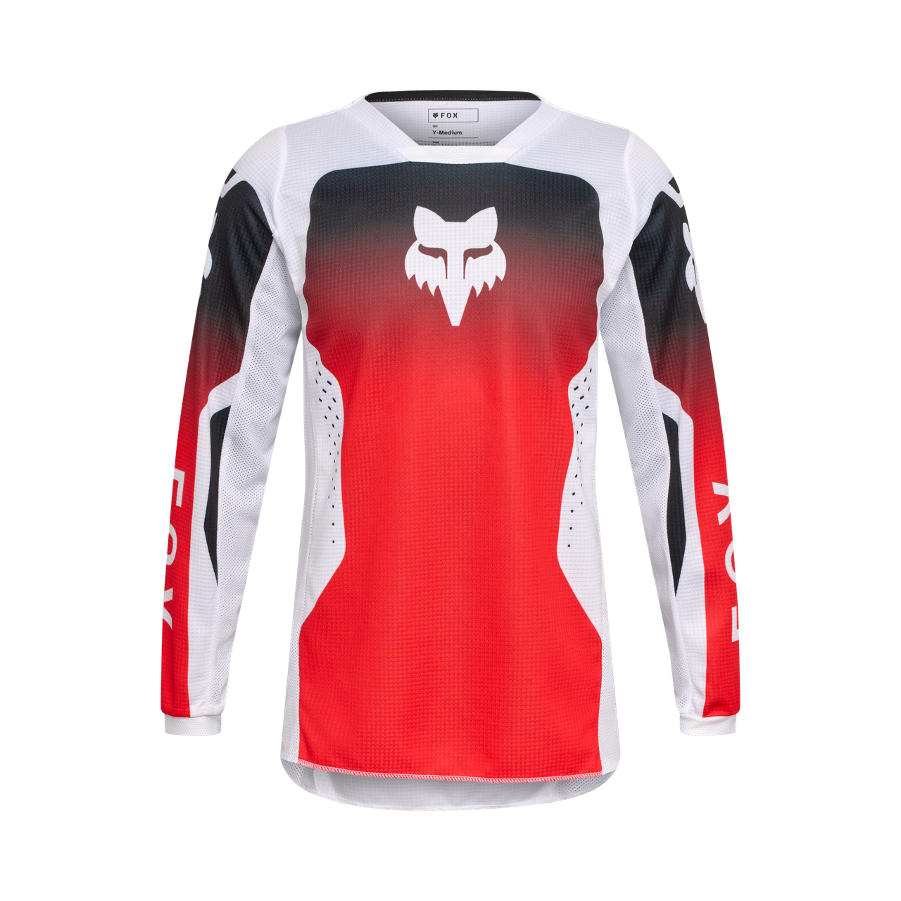 Youth 180 Shield Jersey - Fluorescent Red