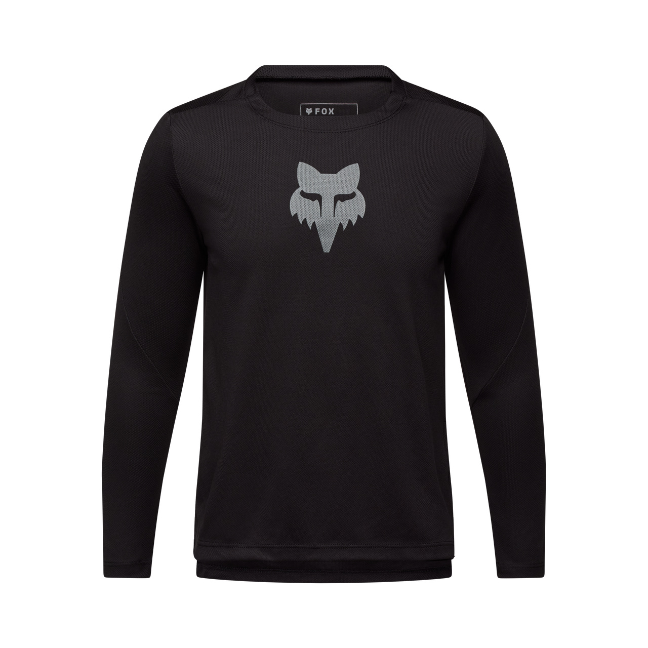 Youth Ranger Long Sleeve Jersey Fox Head - Black