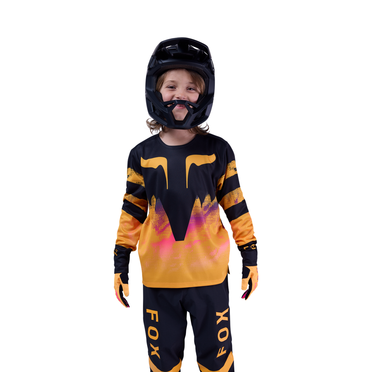 Youth Ranger Long Sleeve Jersey Kairos - Tangerine