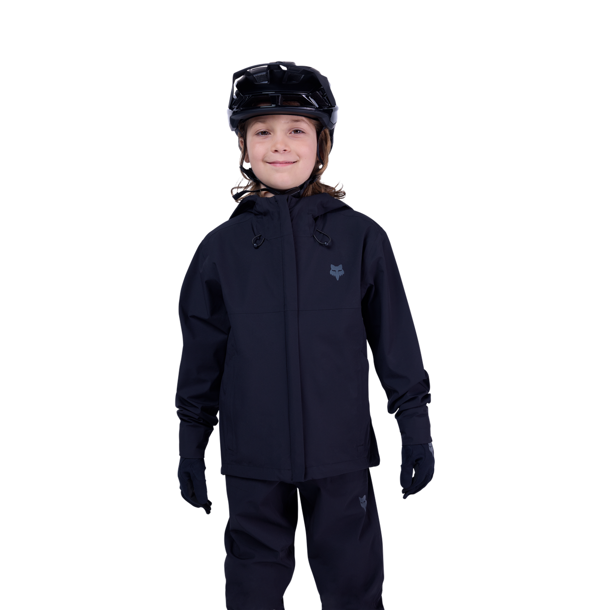 Youth Ranger Regenjacke - Black