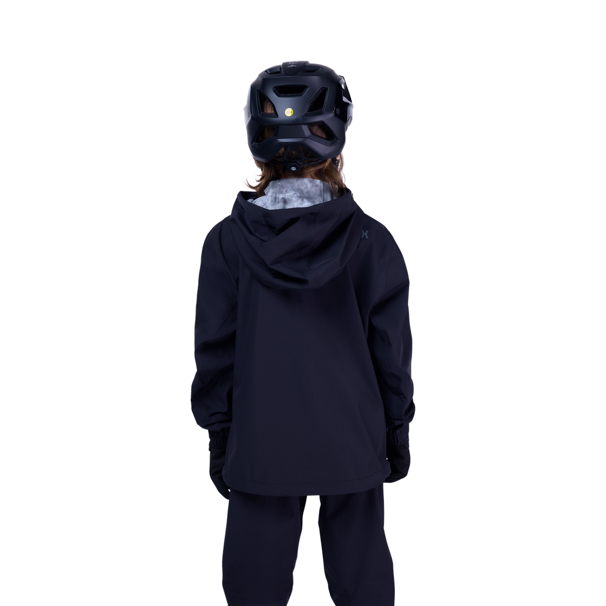 Youth Ranger Regenjacke - Black