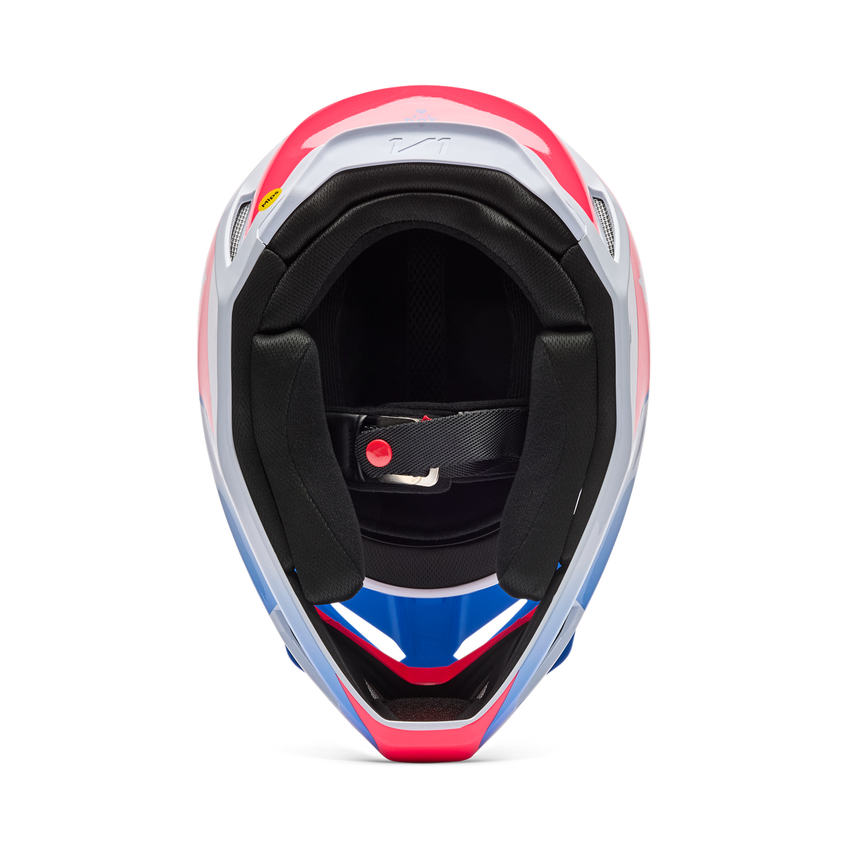 Youth V1 Collect Fullface Helm - Blue/Pink