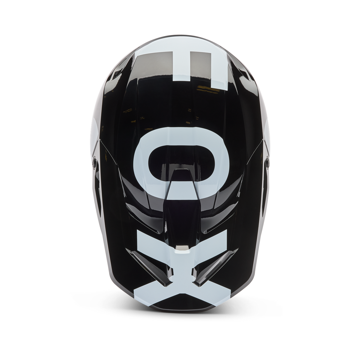 Youth V1 Shield Fullface Helm - Black