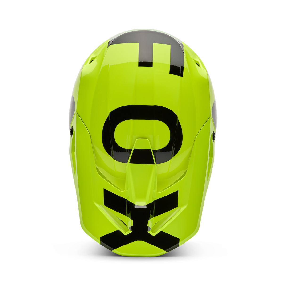 Youth V1 Shield Fullface Helm - Fluorescent Yellow