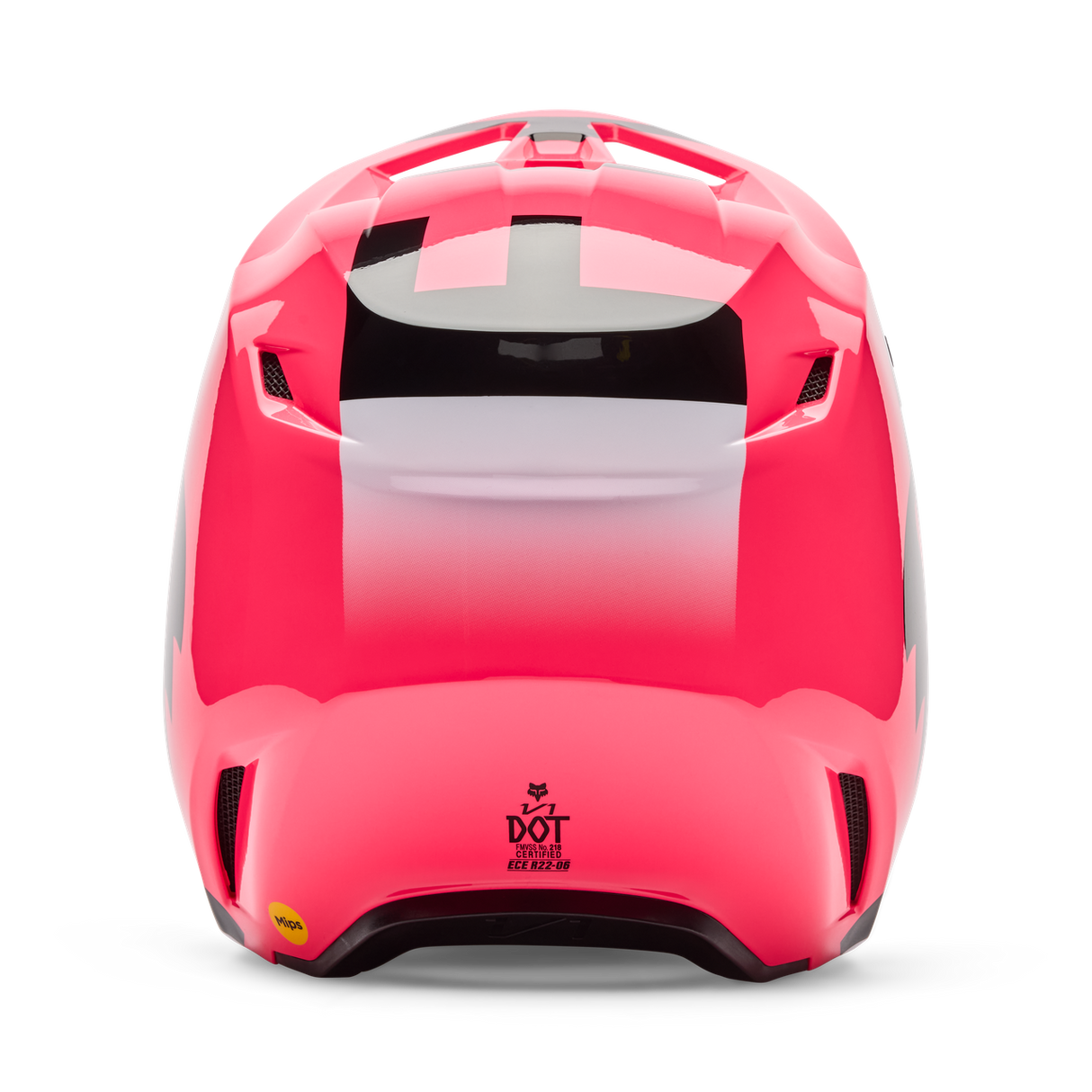 Youth V1 Shield Fullface Helm - Pink