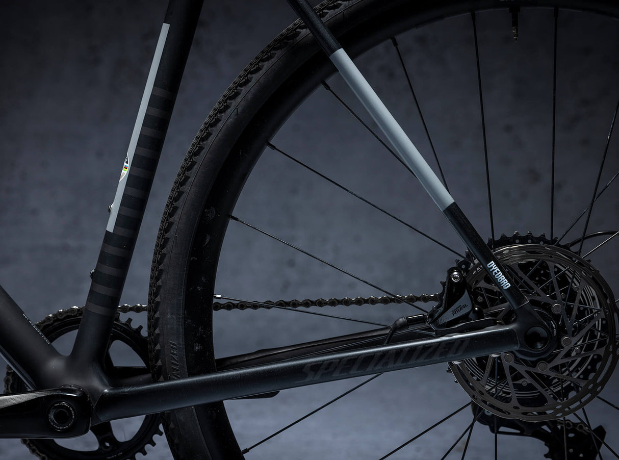 Gravel Rahmenschutzkit Clear - White Matte