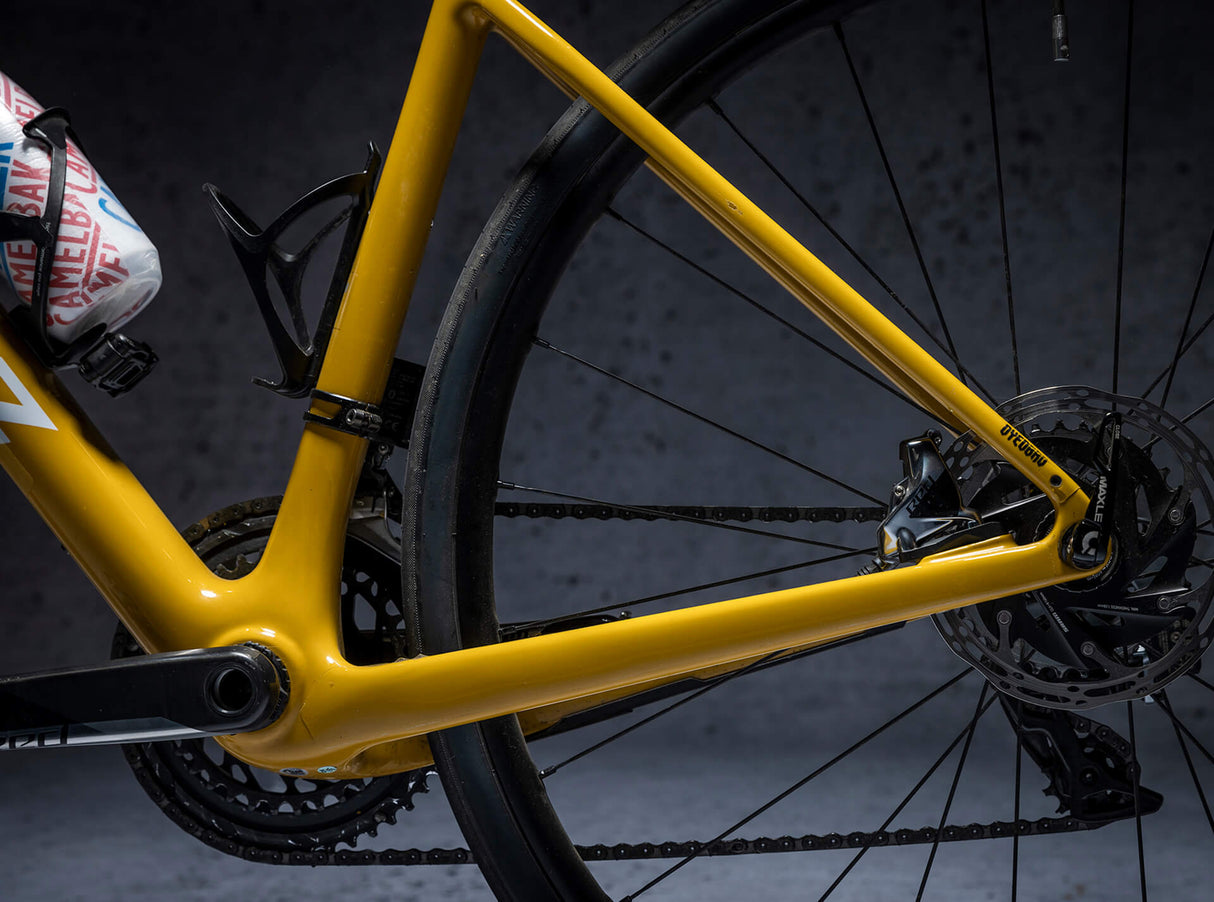 Gravel Rahmenschutzkit Clear - Black Gloss