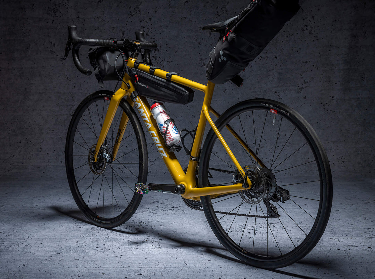 Gravel Rahmenschutzkit Clear - Black Gloss