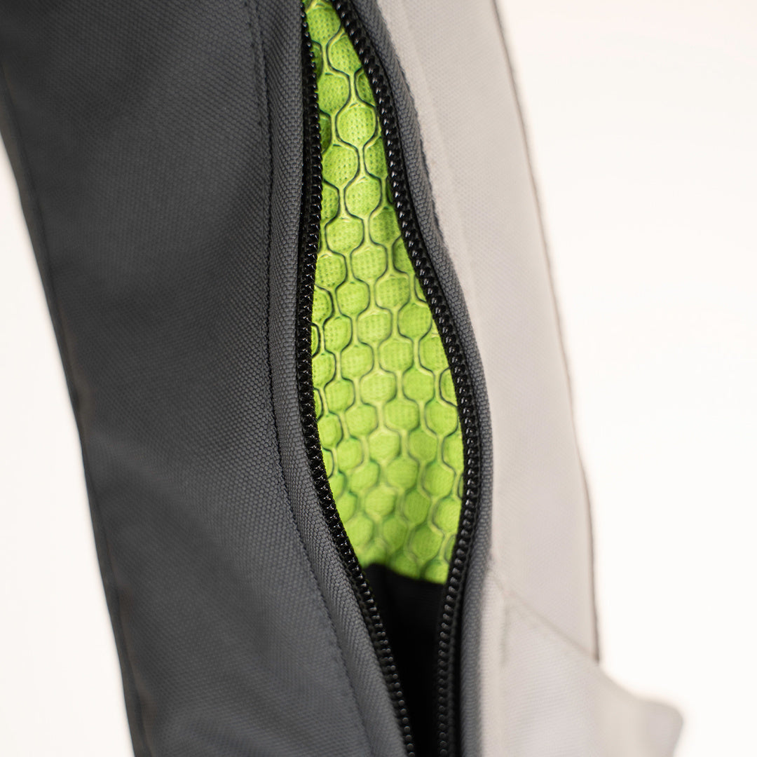 3in1 Tourjacke Everest - schwarz-anthrazit-gelb