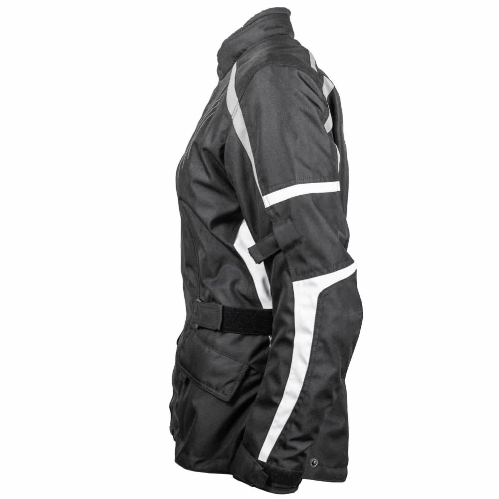 Damen Jacke Dayton - schwarz-grau-weiss