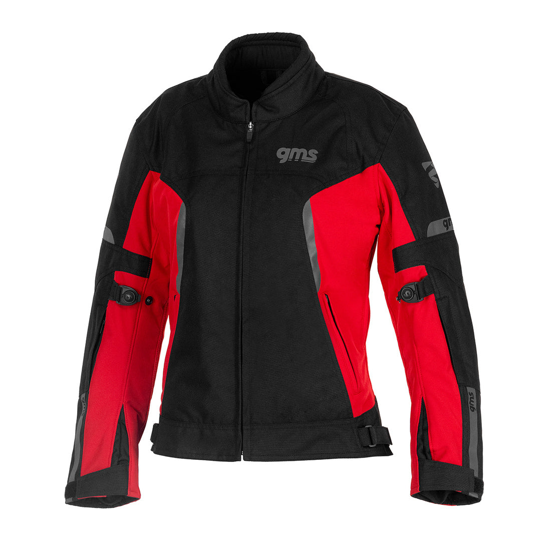 Damen Jacke Vega - schwarz-rot