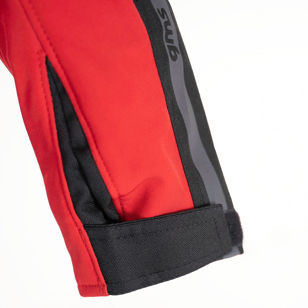 Damen Jacke Vega - schwarz-rot