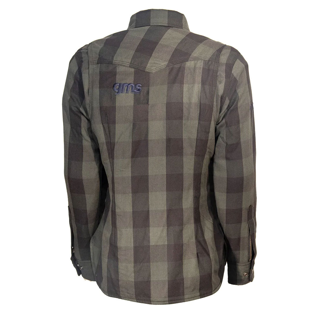 Damenhemd Jaguar - schwarz-olive