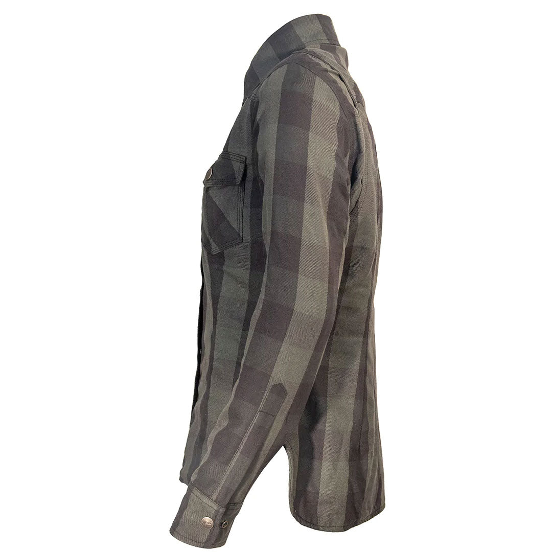 Damenhemd Jaguar - schwarz-olive