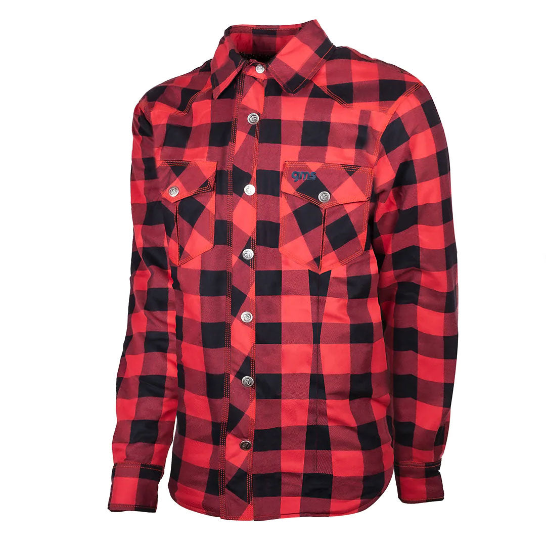 Damenhemd Jaguar - schwarz-rot