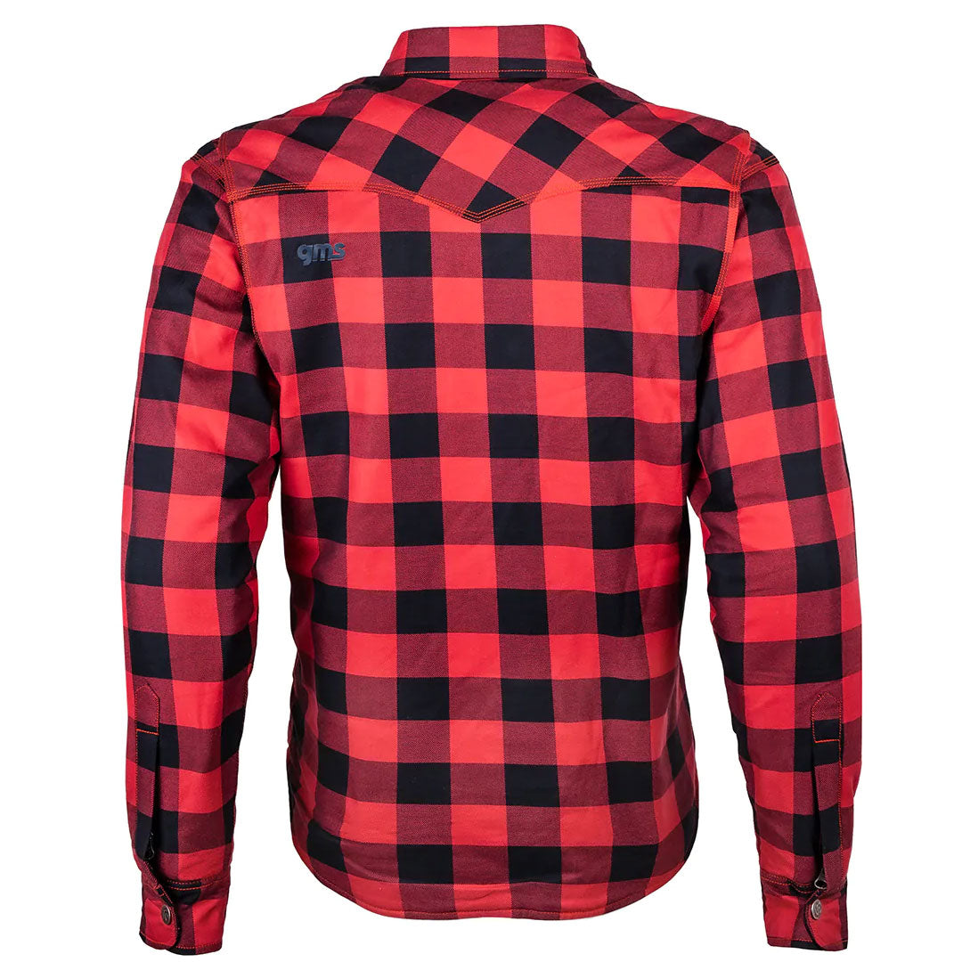 Damenhemd Jaguar - schwarz-rot