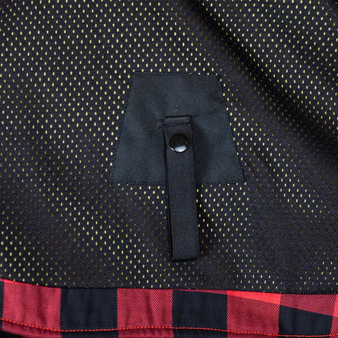 Damenhemd Jaguar - schwarz-rot