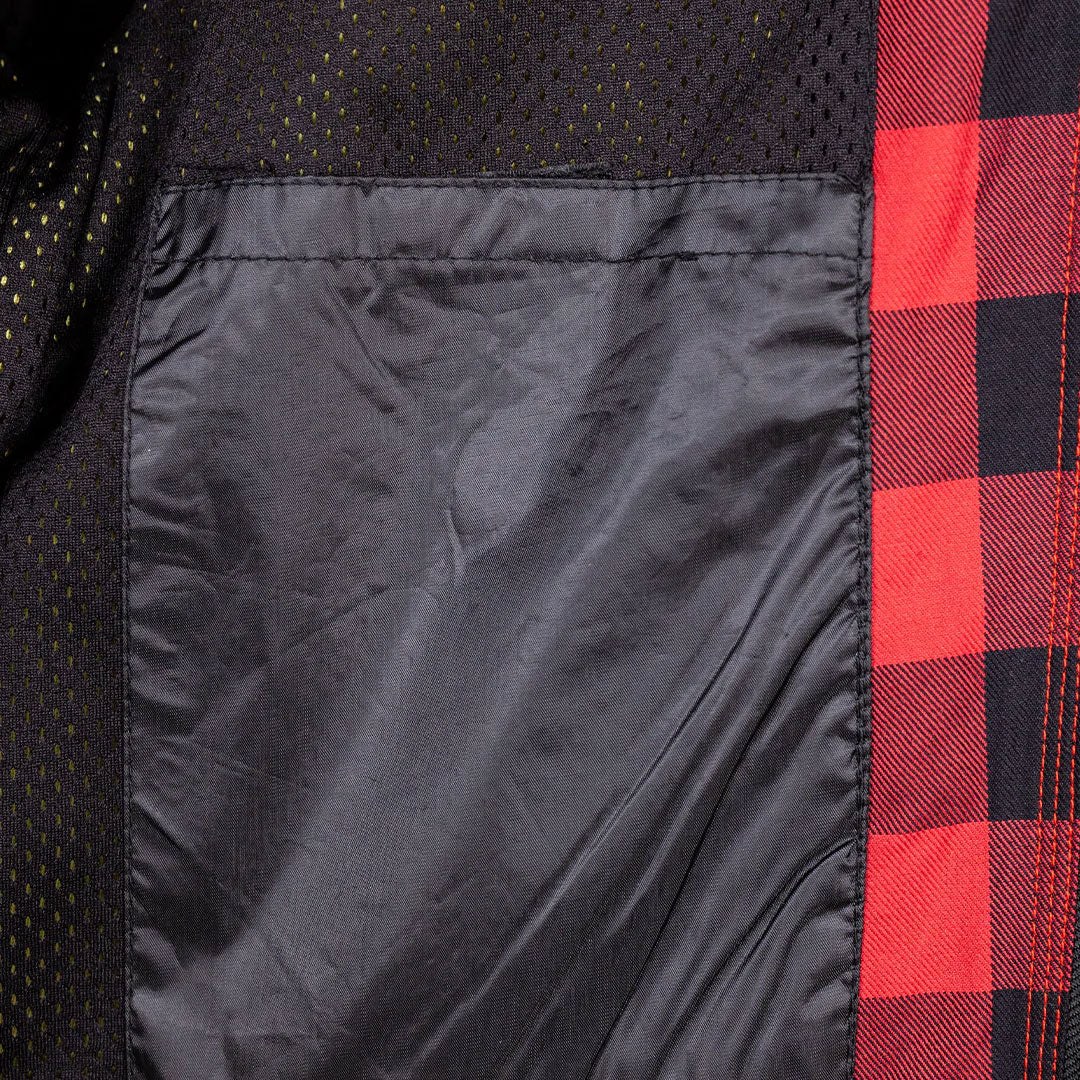 Damenhemd Jaguar - schwarz-rot